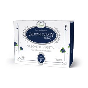 Sabonete Vegetal 90g Blueberry - Giovanna Baby