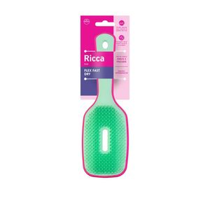 Escova Para Pentear Flex Fast Dry Pink Ref. 971 Ricca