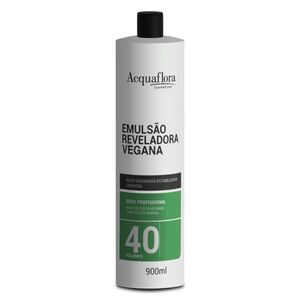 Emulsao Reveladora Vegana 900ml 40 Volumes - Acquaflora
