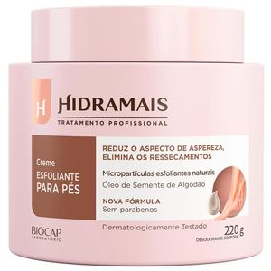 Creme Para os Pes 220g Esfoliante - Hidramais