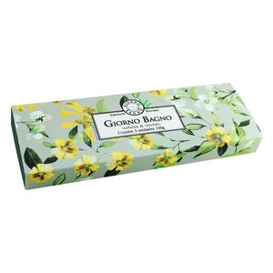 Kit 3 Sabonetes 3x100g Verbena e Sandalo - Giorno Bagno