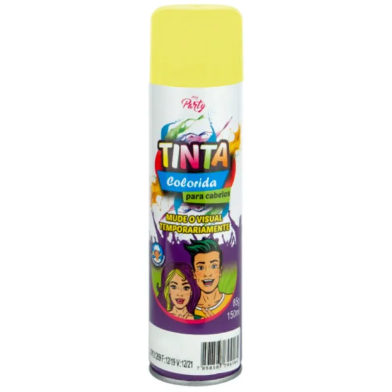 Tinta-Colorida-Para-Cabelos-150ml-My-Party-Amarelo---Aeroflex-796092