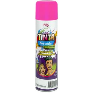 Spray Colorido Para Cabelos 150ml My Party Pink - Aeroflex