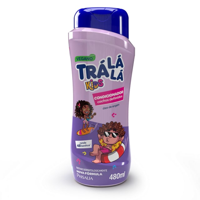 Kit-Tra-La-La-Kids-Shampoo-480ml---Condicionador-480ml-Amo-Cachos---Phisalia-794034