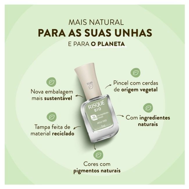 Esmalte-9ml-Bio-16-Free-Argila-Verde---Risque-796360