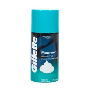 Espuma De Barbear 175g/179ml Foamy Pele Sensivel - Gillette