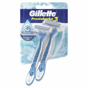 Aparelho Prestobarba 3 Comfortfresh Cool 2 Unidades - Gillette