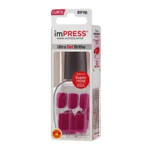 Unhas Impress Autocolantes Curta Easy Breezy - Kiss Ny