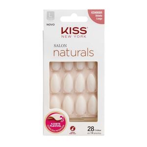 Unhas Natural Salon Stiletto - Kiss Ny