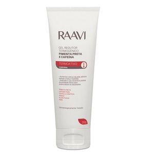 Gel Redutor Termogenico 200g Termoativo Pimenta Preta - Raavi