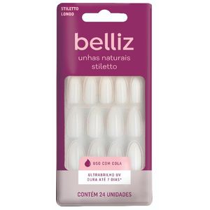 Unhas Naturais Stiletto Longo Ref. 2312 - Belliz