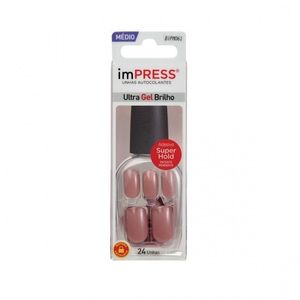 Unhas Impress Autocolantes Medio Fresh Star - Kiss Ny