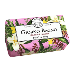 Sabonete em Barra 180g Sandalo e Benjoim - Giorno Bagno