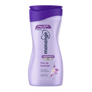 Sabonete Liquido 240ml Flor de Lavanda - Monange