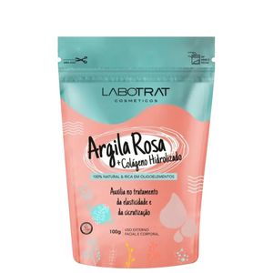 Argila 100g Rosa Com Colageno - Labotrat