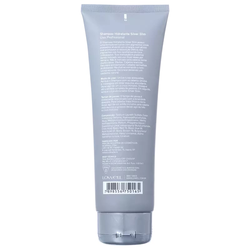 Shampoo-240ml-Silver-Slim---Lowell-798511