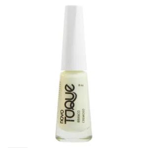 Esmalte Cremoso 8ml Branco - Novo Toque
