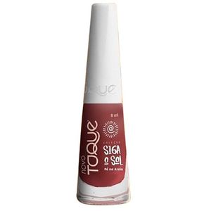 Esmalte Cremoso Siga o Sol 8ml Pe Na Areia - Novo Toque