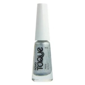 Esmalte Metalico 8ml Prata - Novo Toque