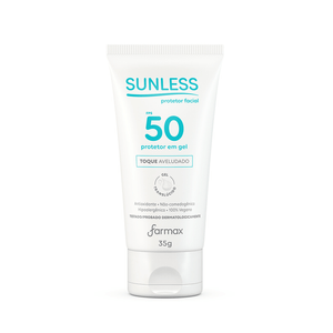 Protetor Solar Facial 35g Gel Translucido Fps 50 - Sunless