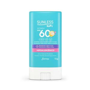 Protetor Solar em Bastao 15g Baby Fps 60 - Sunless