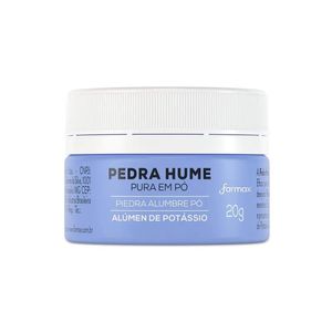 Pedra Hume 20g Pura em Po - Farmax