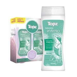 Kit Sabonete Intimo 2x200ml Fresh - Topz