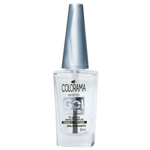 Esmalte Efeito Gel 8ml Top Coat - Colorama