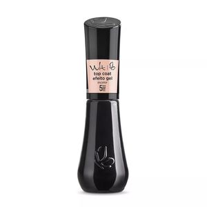 Base Para Unhas 5F 8ml Top Coat Efeito Gel - Vult