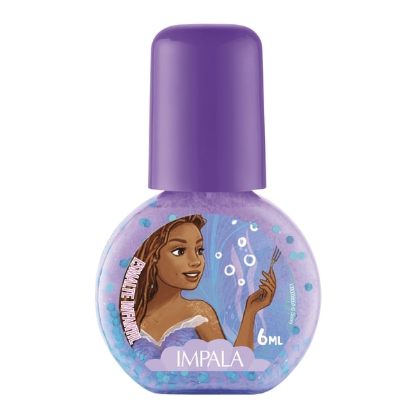 Esmalte Infantil 6ml A Pequena Sereia - Quero Ser Desse Mundo - Impala