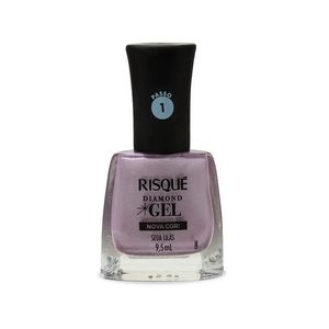 Esmalte Diamond Gel 9,5ml Seda Lilas Risque