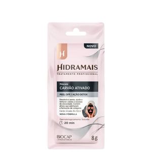Mascara Peel Off 8g Carvao Ativado - Hidramais