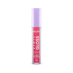 Gloss 3,5g Vinil Rosa Fucsia Be Crazy - Bauny Cosmeticos
