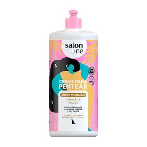 Creme Para Pentear 1lt Super Volumao - Salon Line