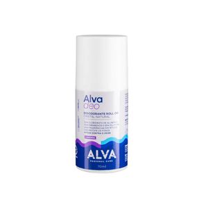 Desodorante Roll On 70ml Cristal Natural Lavanda Vegano - Alva