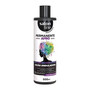 Loção Onduladora 500ml Permanente Afro - Salon Line