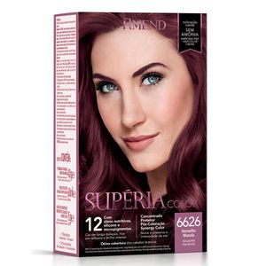 Tonalizante Superia Color 6626 Vermelho Marsala - Amend