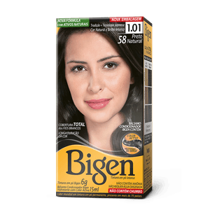 Tinta Bigen 6g 1.01 58 Preto Nat. - Cless