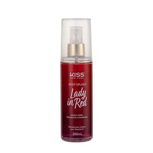 Body Splash 200ml Lady In Red - Kiss Ny