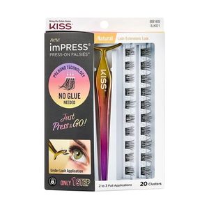 Cilios Posticos Impress Press on Falsies Natural - Kiss Ny