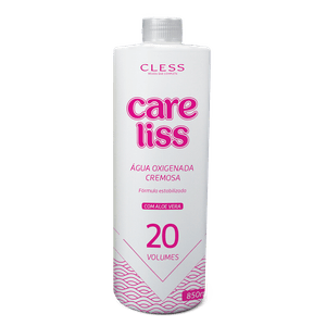 Agua Oxigenada Care Liss 850ml 20 Volumes - Cless
