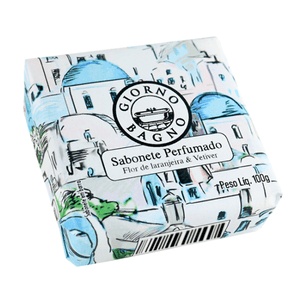 Sabonete em Barra 100g Flor De Laranjeira e Vetiver - Giorno Bagno