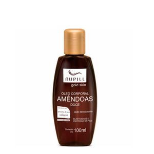 Oleo Corporal Amendoas Doce 100ml Semente de Uva e Colageno - Nupill