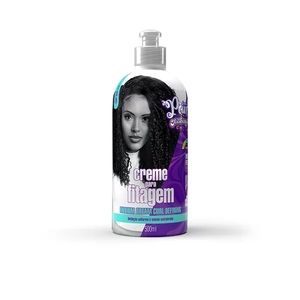 Creme Para Fitagem 500ml Medium Cream Curl Defining - Soul Power