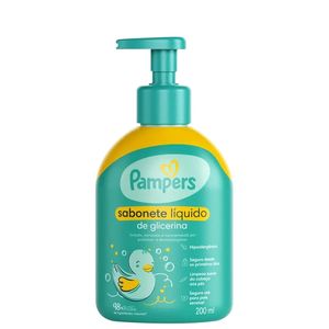 Sabonete Liquido Corporal 200ml Glicerina - Pampers