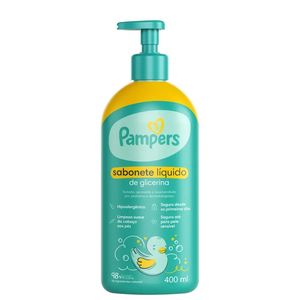 Sabonete Liquido Corporal 400ml Glicerina - Pampers