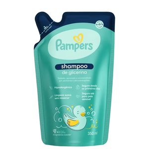 Refil Shampoo 350ml Glicerina - Pampers