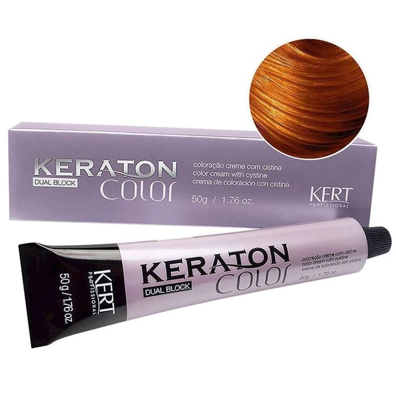 Tinta-Keraton-Dual-Block-50g-8.4-Louro-Claro-Cobre---Kert-802009