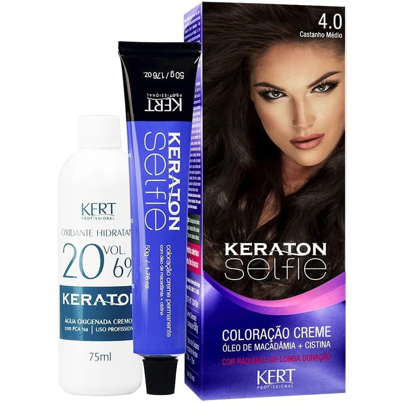 Tinta-Keraton-Selfie-50g-4.0-Castanho-Medio---Kert-658669