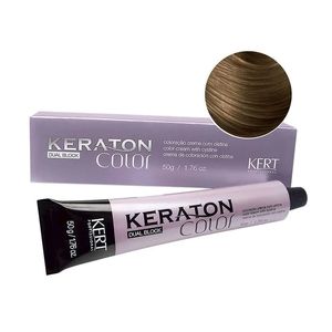 Tinta Keraton Dual Block 50g 7.0 Louro Medio - Kert